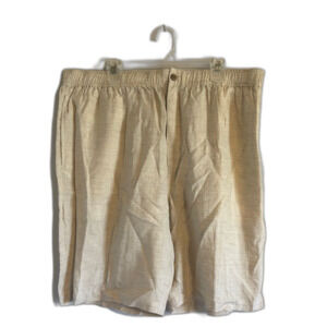 Vtg pussers West Indies men’s Beige Linen Shorts size XXL